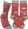 All I Need Is Jesus, Coffee, And Naps Socks by Primitives by Kathy