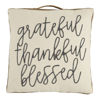 Thanks Gusset Pillows (Assorted) by Mudpie