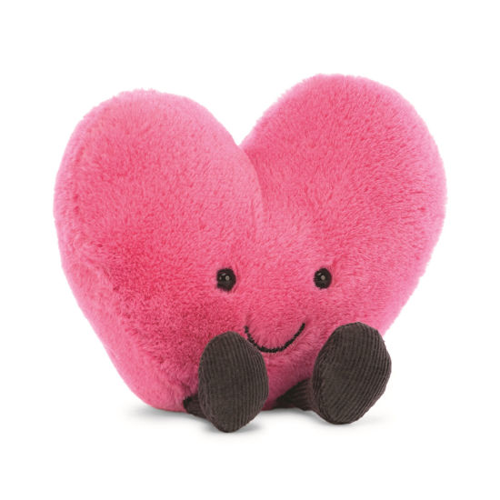 Amuseable Hot Pink Heart (Small) by Jellycat