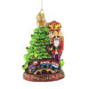 Nutcracker by the Christmas Tree Ornament by Huras Family