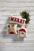 Mini Christmas Canvas Pillow by Mudpie