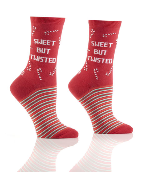 Sweet But Twisted Women's Crew Socks by Yo Sox