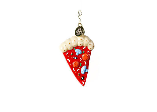 Pizza Slice Shaped Ornament by Happy Everything!™