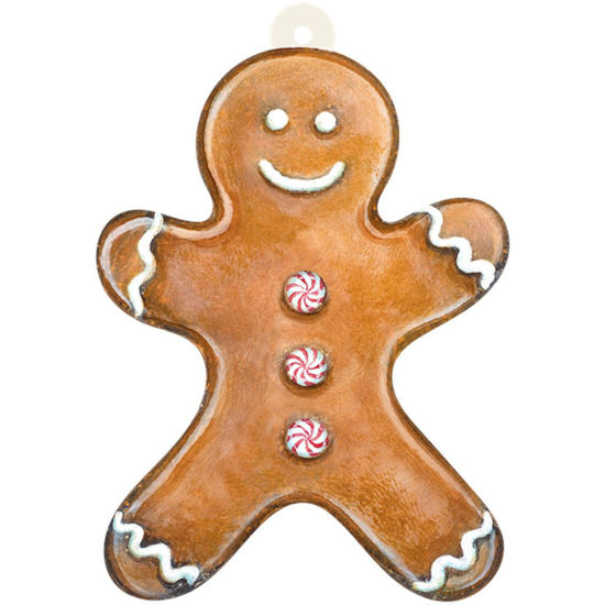 Gingerbread Man Gift Tag by Hester & Cook