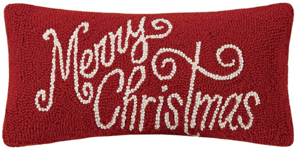 Merry Christmas Pillow by Peking Handicraft