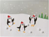 Penguins and Snowballs Card by Niquea.D