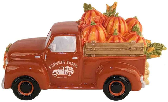 Harvest Pumpkin Patch Truck Figural by Blue Sky Clayworks