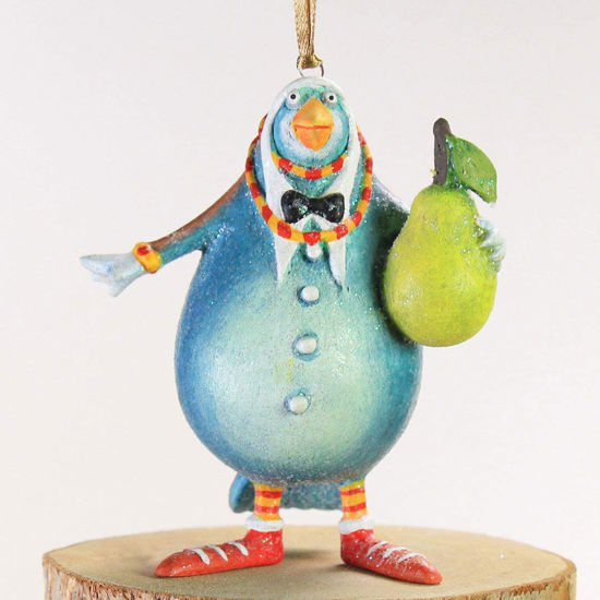 Partridge Mini Ornament by Patience Brewster