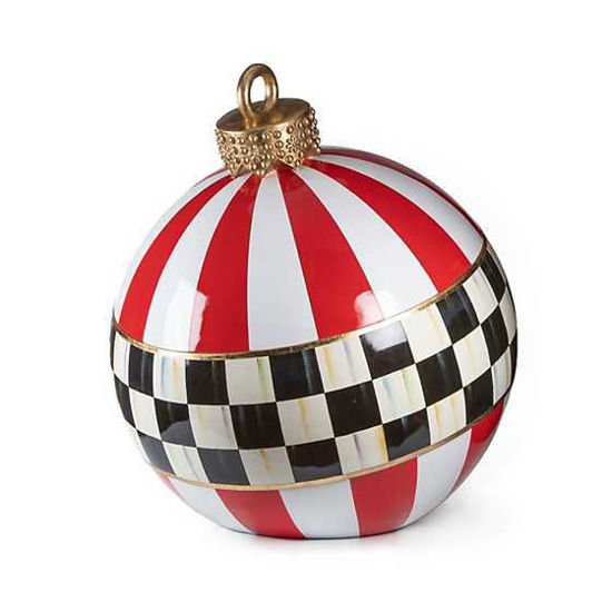 Jolly Outdoor Ornament - Stripe by MacKenzie-Childs