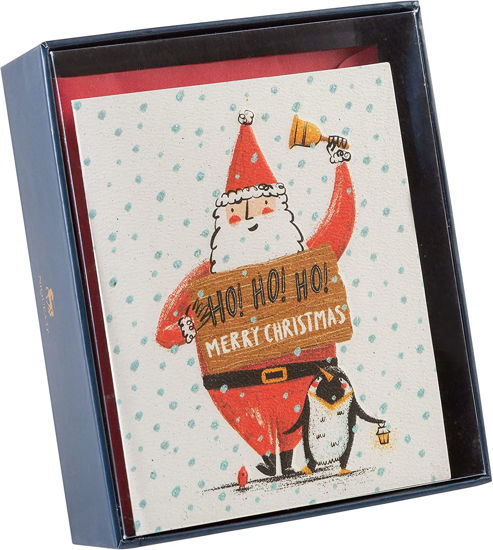 Santa with Bell Cards by Niquea.D