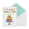 Cake & Banner Card by Niquea.D
