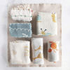 Cotton Knit Baby Blanket with Giraffes by Creative Co-op