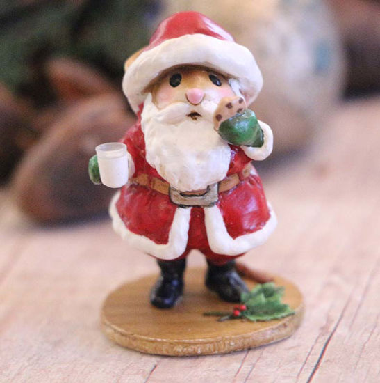 Snacking Santa M-716 by Wee Forest Folk®