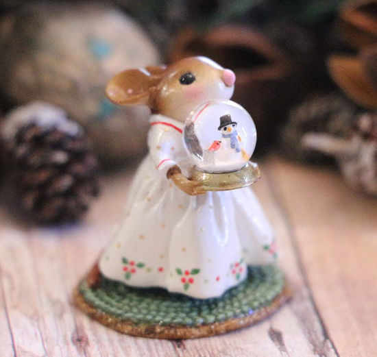 My Little Snow Globe M-515a (White) by Wee Forest Folk®