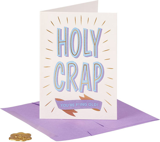 Holy Crap Birthday Card by Niquea.D