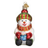 Snowman with Cocoa Ornament by Old World Christmas