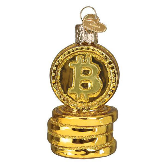 Bitcoin Ornament by Old World Christmas