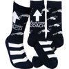 Awesome Coach Socks by Primitives by Kathy