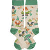 Garden Gnome Socks by Primitives by Kathy