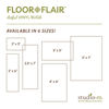 Buffalo Check - Black Floor Flair - 5 x 7  by Studio M