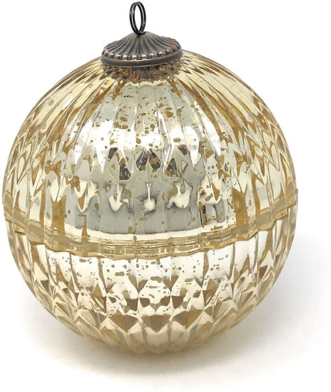 Winter White Gold Mercury Ornament Candle by Illume