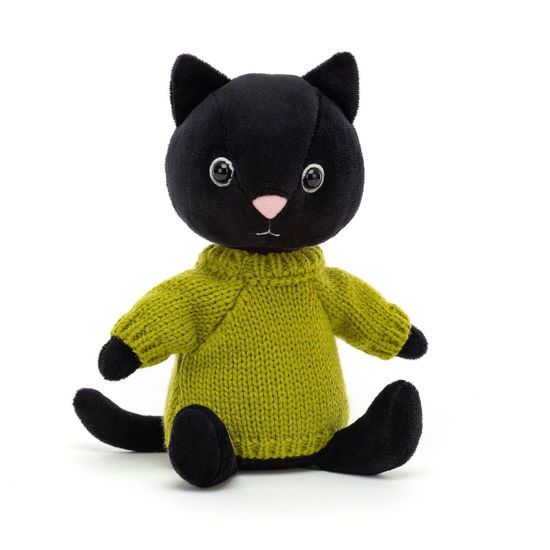 Knitten Kitten Lime by Jellycat