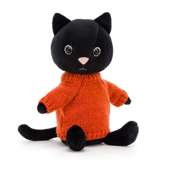 Knitten Kitten Tangerine by Jellycat