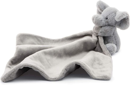 Bashful Grey Elephant Soother by Jellycat