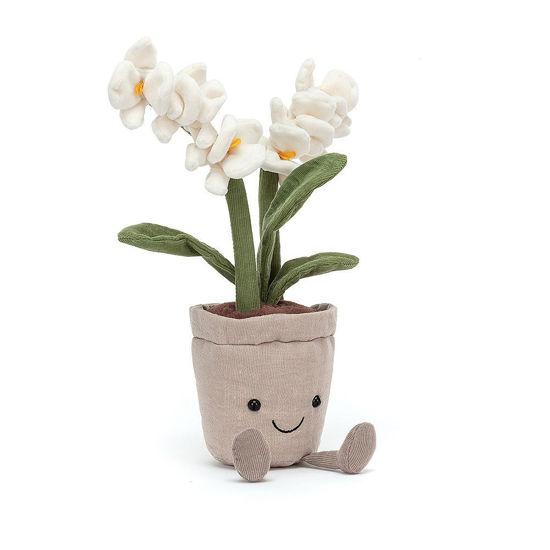Amuseable Cream Orchid by Jellycat