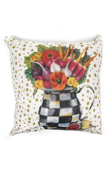 Vegetable Bouquet Pillow by MacKenzie-Childs