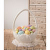 Cracked Egg Bucket Large Paper Mache by Bethany Lowe Designs