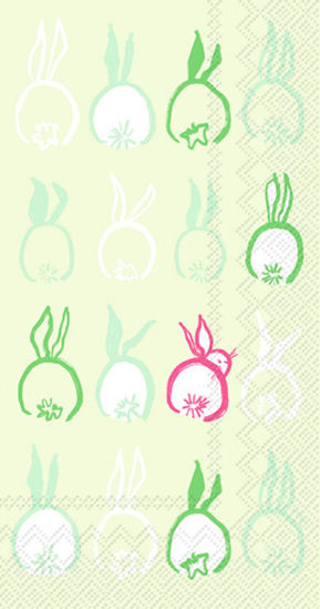 Bunny Tails Guest Towel by Boston International