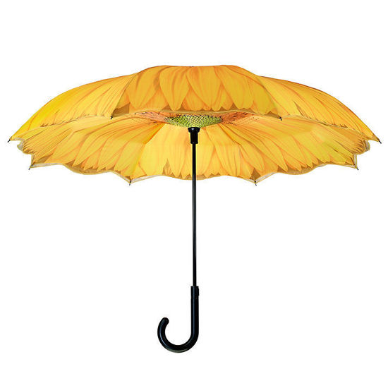 Sunflower Stick Umbrella Reverse Close by Galleria
