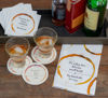 Whiskey Cocktail Coasters by Boston International