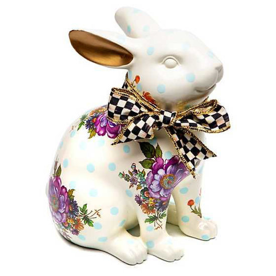 Florabunda Bunny - White by MacKenzie-Childs