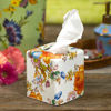 Flower Market Boutique Tissue Box Cover - White by MacKenzie-Childs