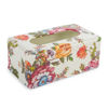 Flower Market Standard Tissue Box Holder - White by MacKenzie-Childs