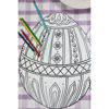 Die Cut Coloring Easter Egg Placemat by Hester & Cook