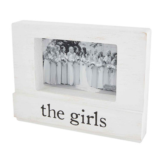 The Girls 4x6 Block Frame by Mudpie
