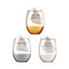 Stemless Wine Glass & Chiller Set by Mudpie