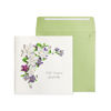 Flowers Lilac & White Sympathy Card by Niquea.D