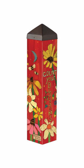 Count Your Blossoms 20" Art Pole by Studio M