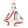 Hershey's Candy Cane Kiss Ornament (White) by Kat + Annie