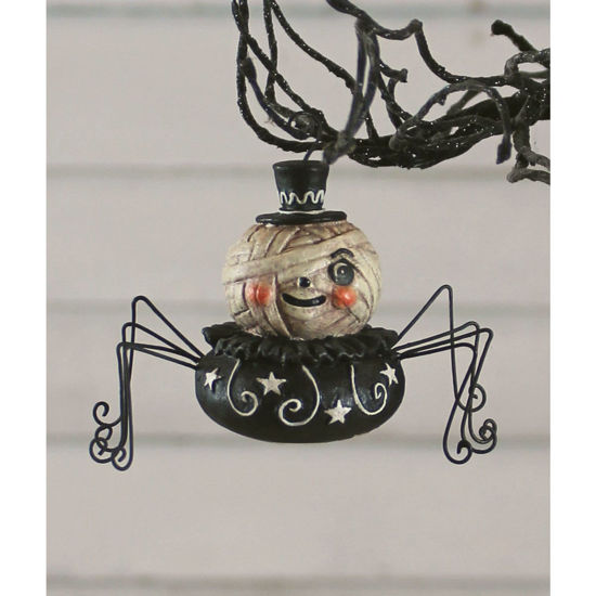 Mummy Crawlie Spook Ornament by Bethany Lowe