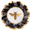 Honeybee Wavy Paper Dessert/App Bowl by Sophistiplates