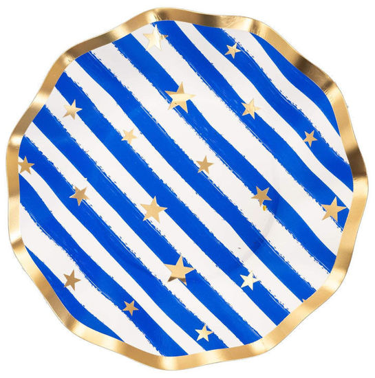 Patriotic Confetti Wavy Dessert/App Bowl by Sophistiplate