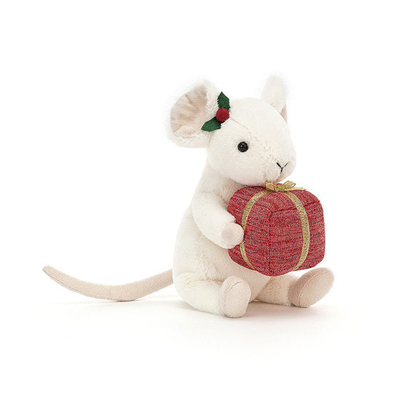 Merry Mouse Present by Jellycat