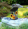 Denim Garden Birdhouse by Studio M