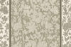 Denby Floral - Taupe Floor Flair - 2 x 3 by Studio M
