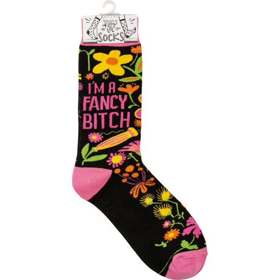 I'm a Fancy Bitch Socks by Primitives by Kathy